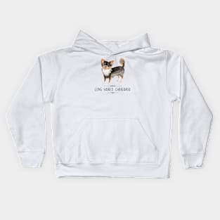 Long haired Chihuahua Kids Hoodie